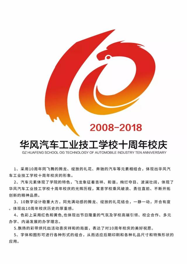 华风技校|10周年校庆logo征集网络投票开始啦!