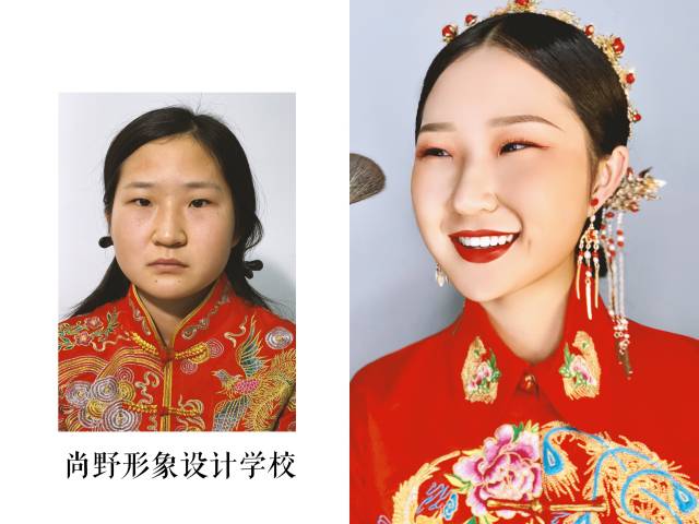 细眉细眼圆脸如何化复古秀禾妆?化对了你也可以超美腻