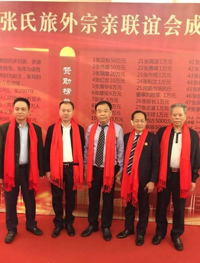 揭西张氏旅外宗亲联谊会成立庆典大会,现场非常热闹!