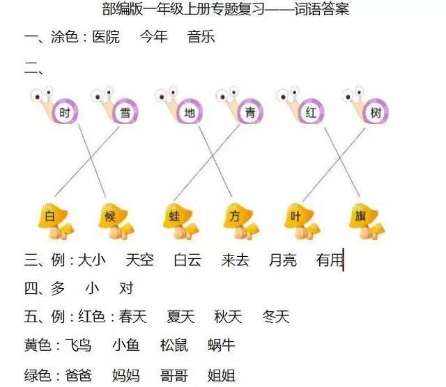 08 看一看,连一连.(词语搭配)