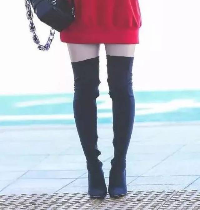 冬天最显腿长的靴子!又长又直还保暖