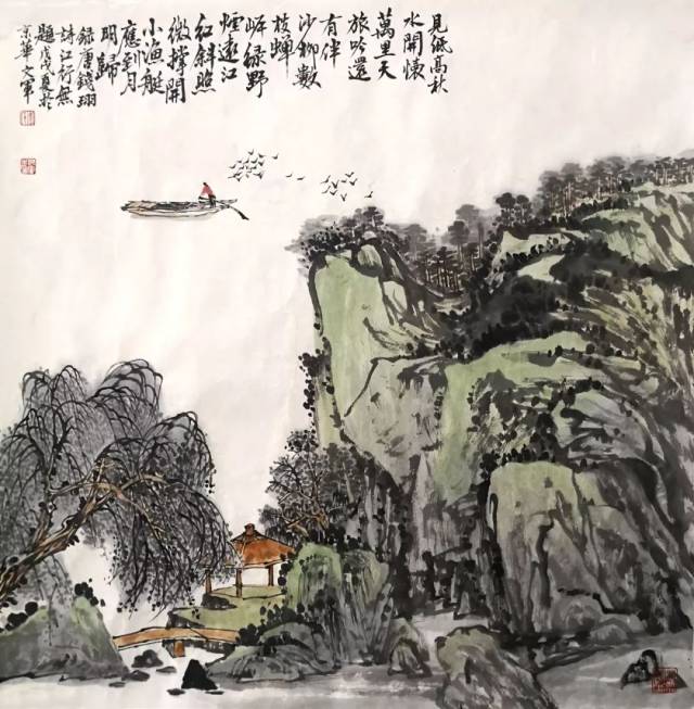 【画廊推荐】画家李文军:胸中无尘浊山水传精神