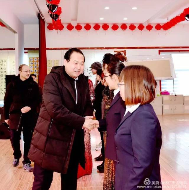 书法系教授 李忠魁,怀仁书协主席 苑慧平,大同市云岗区特教中心校长