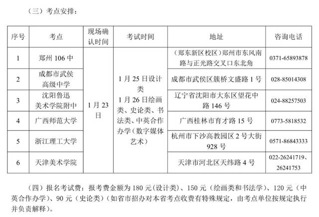 【校考资讯】:天津美术学院2019年本科招生简章!