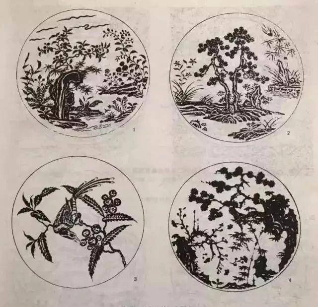 明代永乐时期,瓷器图案纹饰上的特征