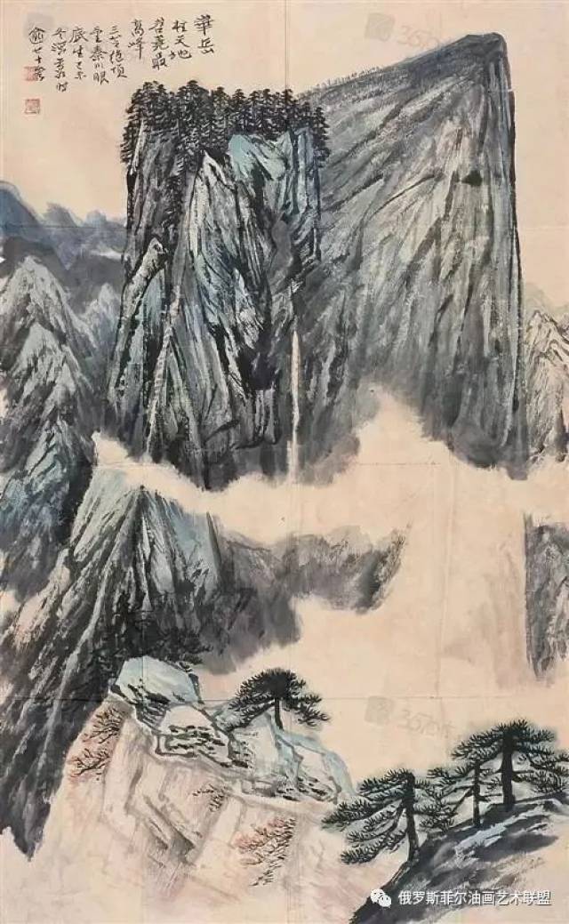 中国画家何海霞先生绘画作品欣赏