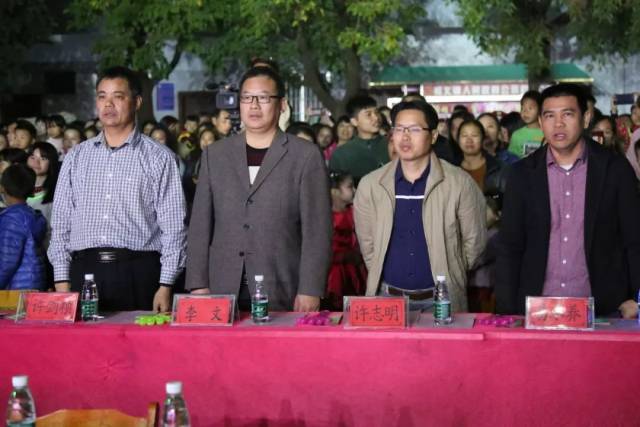 振文镇党委书记许剑贞,振文镇党委副书记,镇长李文,振文镇党委委员骆