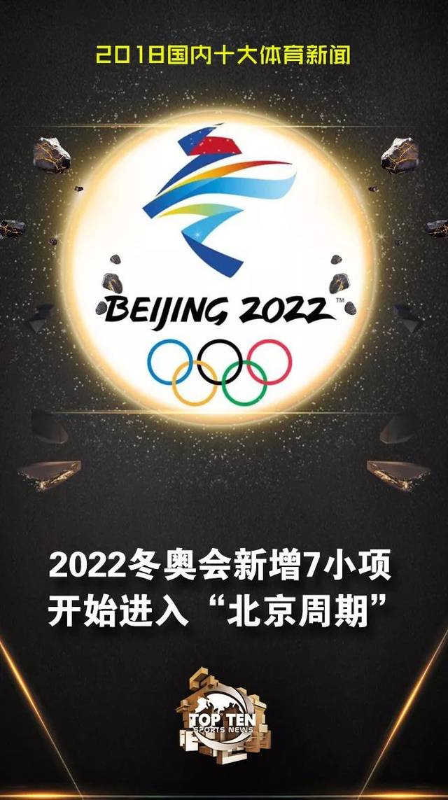 揭晓!中央广播电视总台评出2018国内十大体育新闻