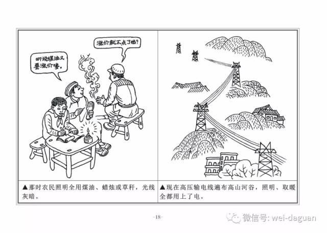 大关本土画家朱德华用40幅简笔画描绘改革开放40年