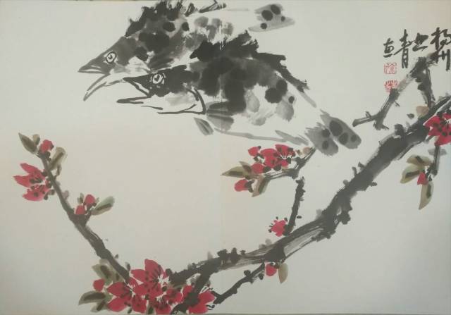 春暖花开·笔墨真情 著名花鸟画家徐业青