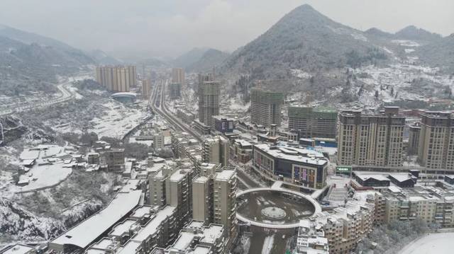 瑞雪兆丰年!务川雪景美如画!