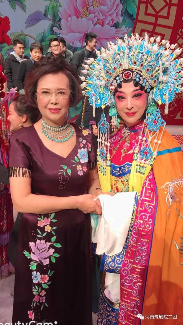 2019年新年戏曲晚会,她代表河南豫剧和河南豫剧院二团