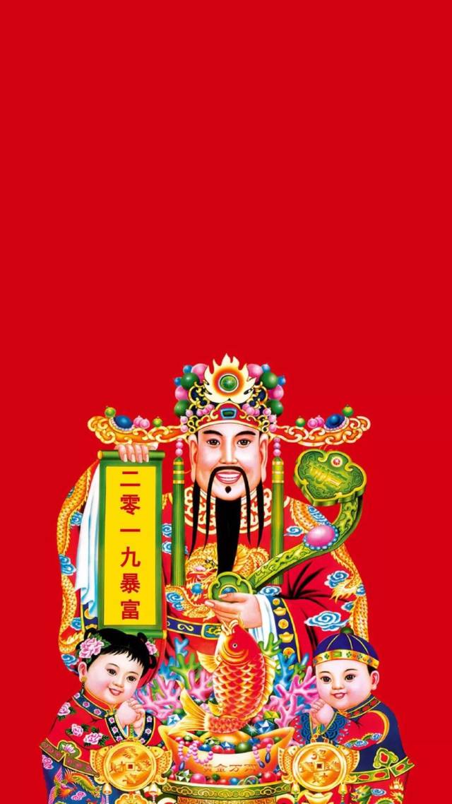 换上这组壁纸,2019 年一定发大财!