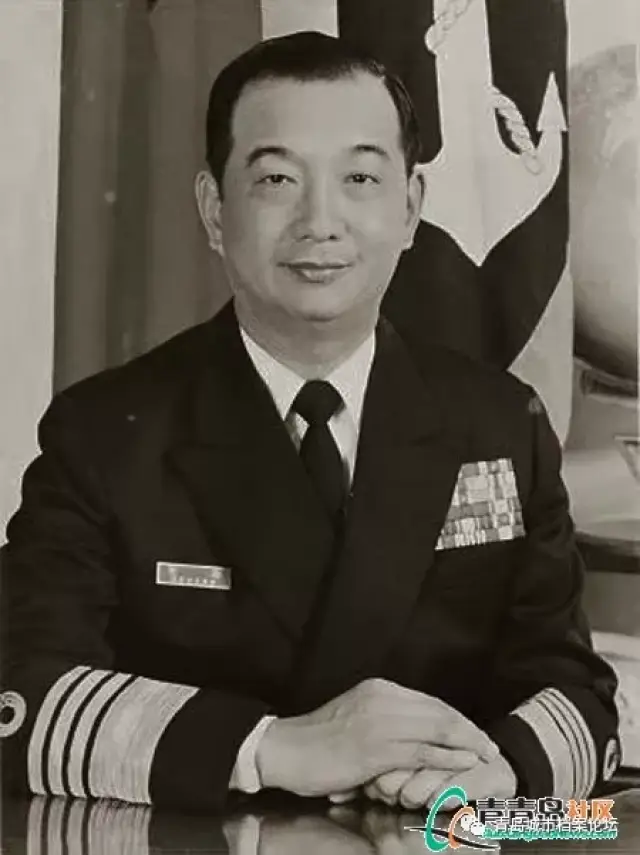 国民党第九任海军总司令,海军二级上将——邹坚,1940年毕业于青岛海军