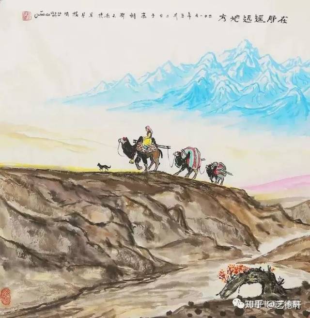 西部骆驼王——新疆著名艺术家阿不来提·买买提明作品鉴赏