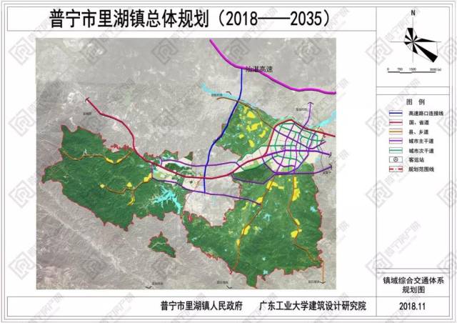 普宁里湖发展方向多图曝光,未来交通,布局等将这样规划.