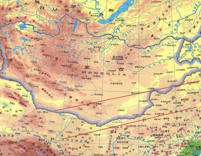 威胁中原王朝的草原汗国,它们的国土主要就是的内外蒙古