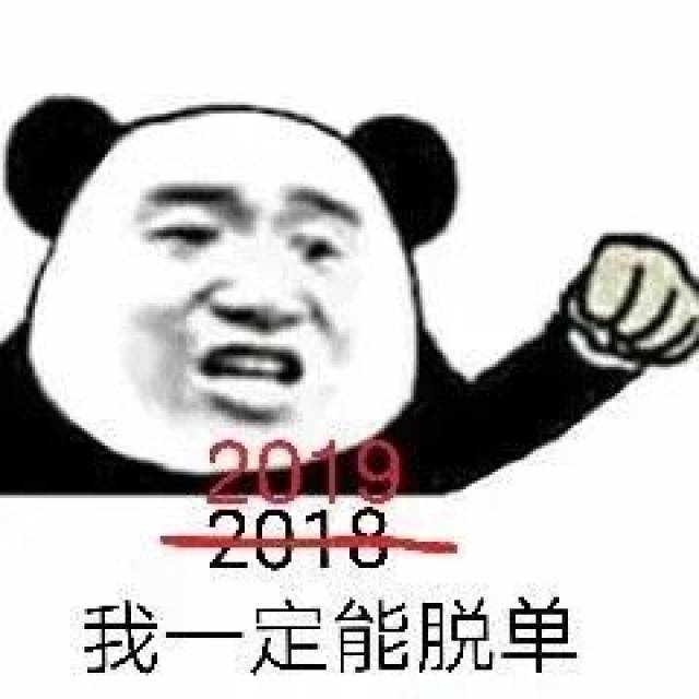 2019我一定能脱单