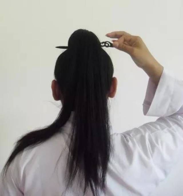 混元髻图片_纵览新闻