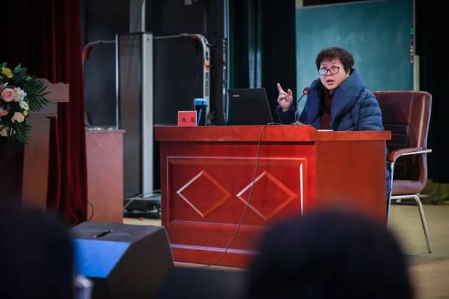 ▲山东师范大学魏薇教授)