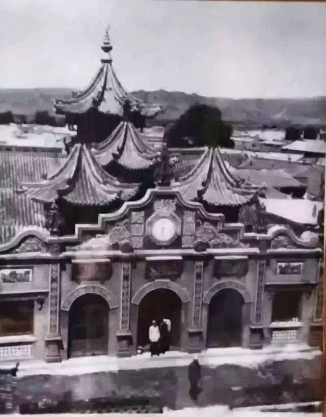 归化城(旧城)清真大寺建国初期影像