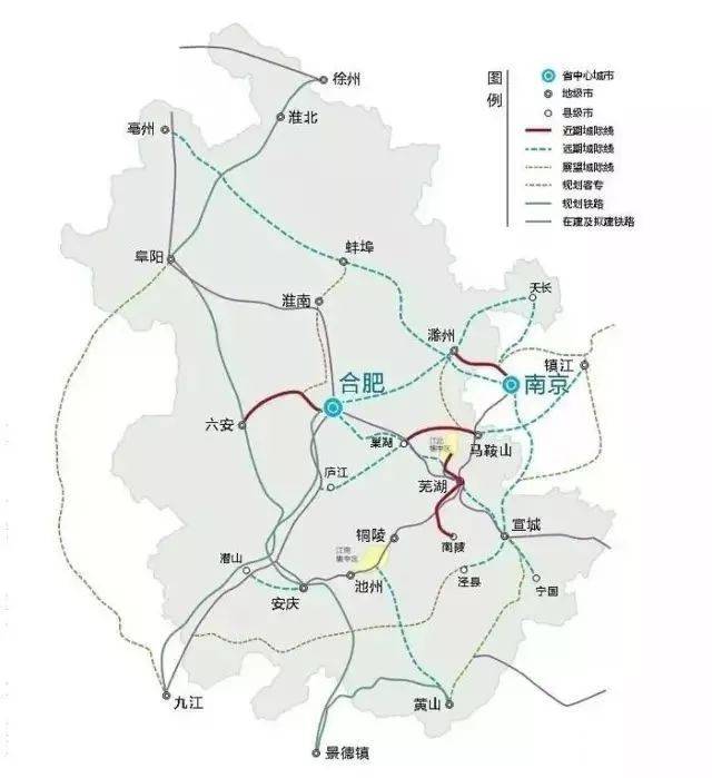 合肥至新沂高铁,淮北至宿州至蚌埠,巢湖至马鞍山城际铁路图片