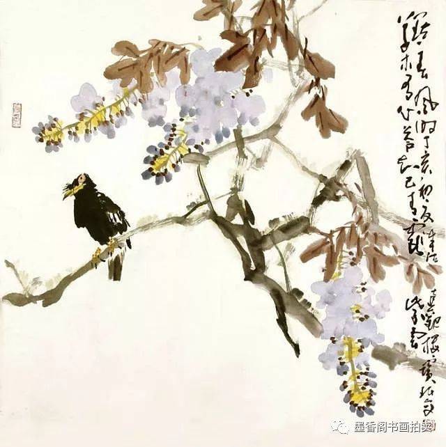 随时随地学国画|贾宝珉《花鸟画技法》56讲(天津美院教授)