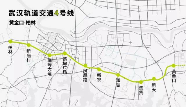 武汉地铁第四轮规划新港线再度调整 两端均进行延长