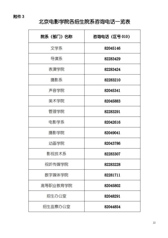 北京电影学院2019年艺术类本科,高职招生简章 1月3日起报名