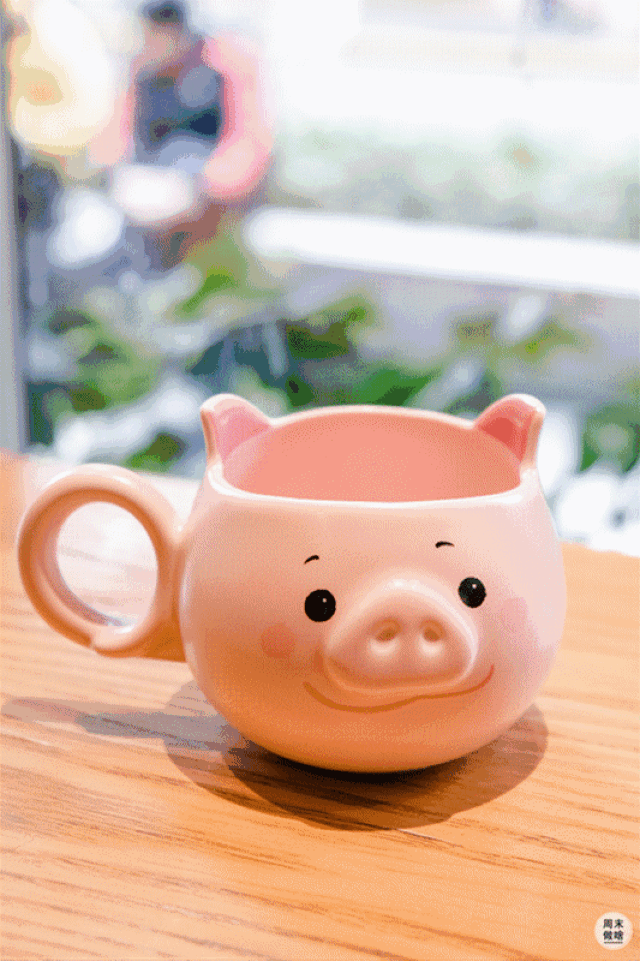 小猪淘气马克杯