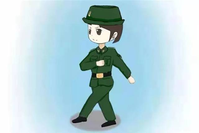女兵手绘军漫:界碑旁最美的格桑花!