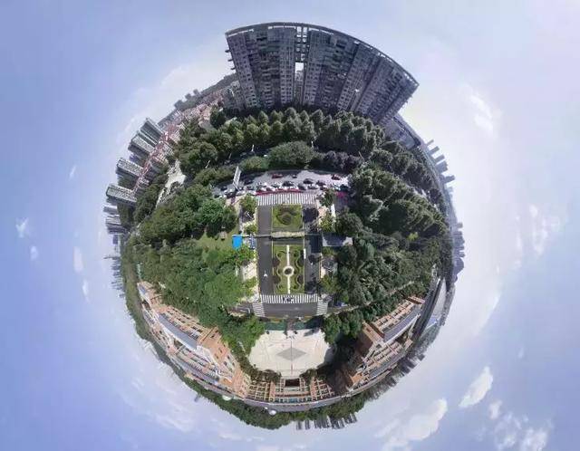 在贵州 有一个被称为 神话 的存在 贵阳一中全景图 图据