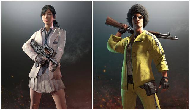 《绝地求生》里面男性角色和女性角色有什么区别?