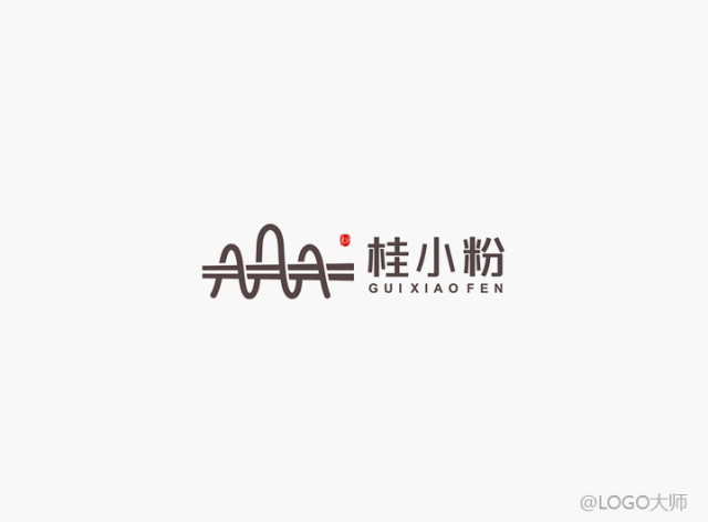 米粉店logo设计合集鉴赏!