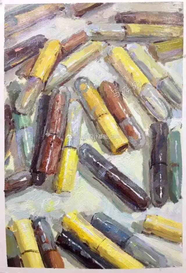 设计素描考题  我们回顾一下去年 2018年的川美设计考题吧 设计色彩