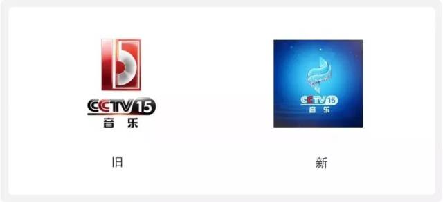 在2018年早些时候cctv15就更换过频道标识,新logo一改往日的设计风格