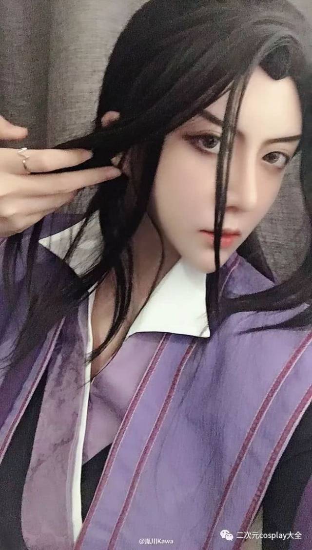 《魔道祖师》江澄cos,好看到过分,前排宣布我是舅妈!