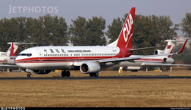 11月12日中国联合航空引进一架波音737-800型客机