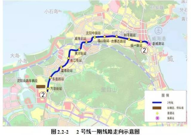 威海城市轨道交通4条线路出炉,快看这些站点经过你家不?