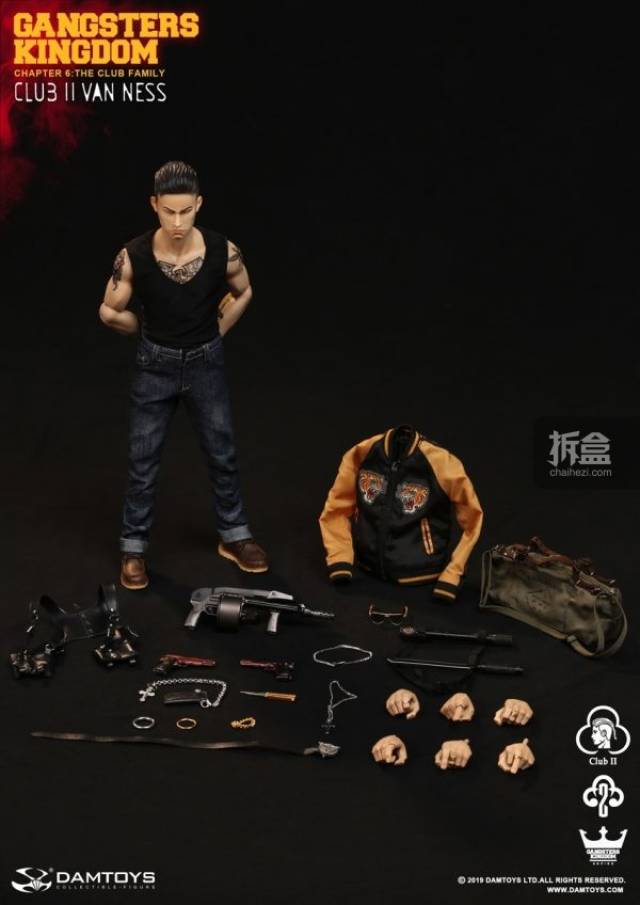 damtoys 1/6『黑帮王国』草花2 吴建豪 van ness