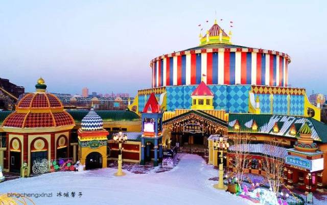 哈尔滨万达城"变脸"融创乐园,冰雪奇园犹如童话王国