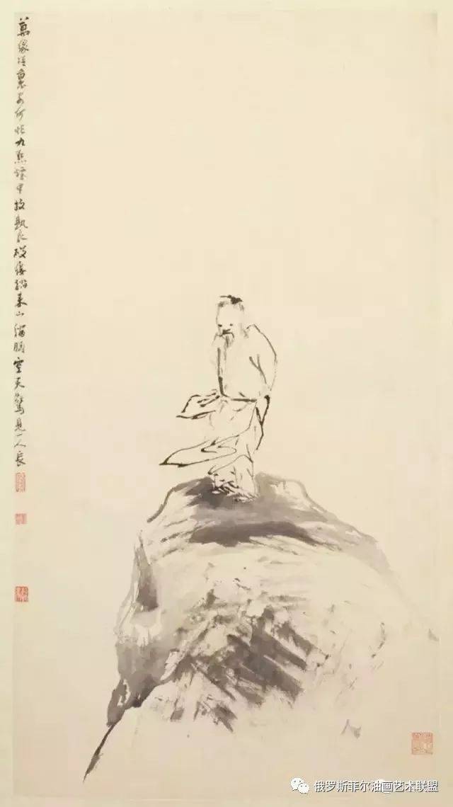 清代画坛独树一帜的指画大师作品赏析