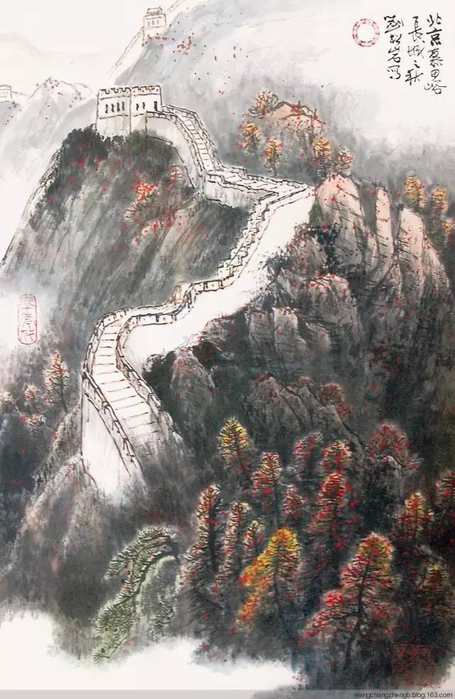 刘松岩山水画教学视频:基础技法