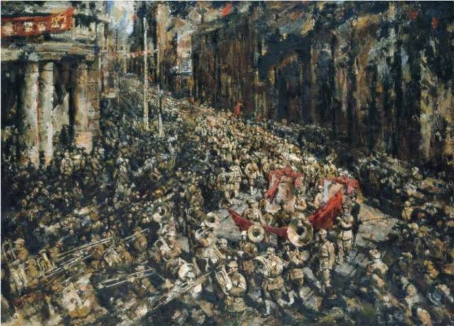 美术作品武警部队第三届美术书法摄影作品展作品欣赏