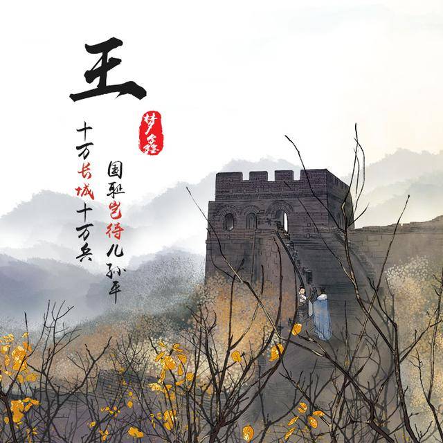 微信头像,姓氏头像,水墨风格,百家姓头像,喜欢请带走