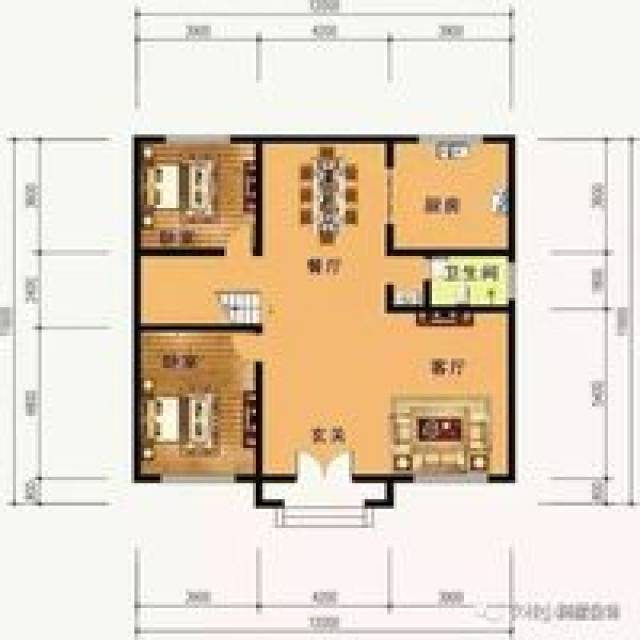 12x12米农村自建房,建了这套别墅,在村里说话分量倍增