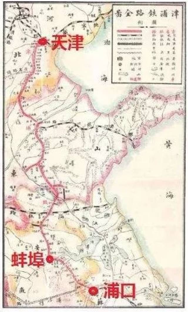 津浦线是蚌埠崛起的发动机.