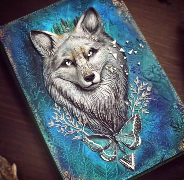 她画作为技巧包个只是,没想到却打造出惊人书皮,简直鼓励的女儿图片