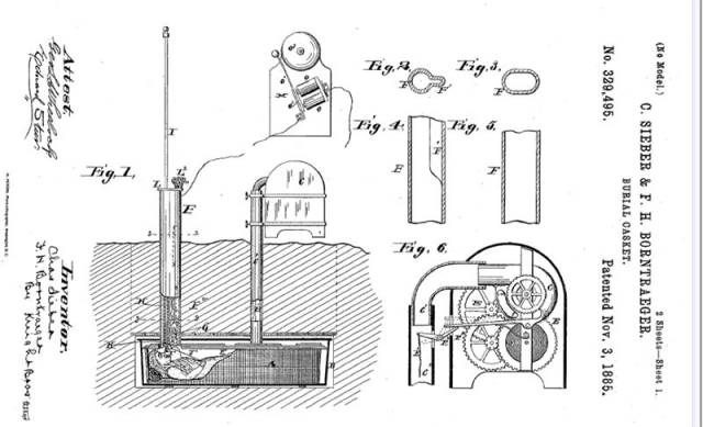 棺材发明家:为了避免活埋假死者,他们设计出千奇百怪的棺材