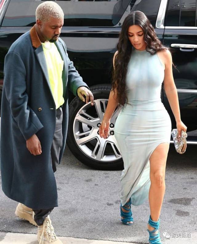 kimkardashian 和kanyewest